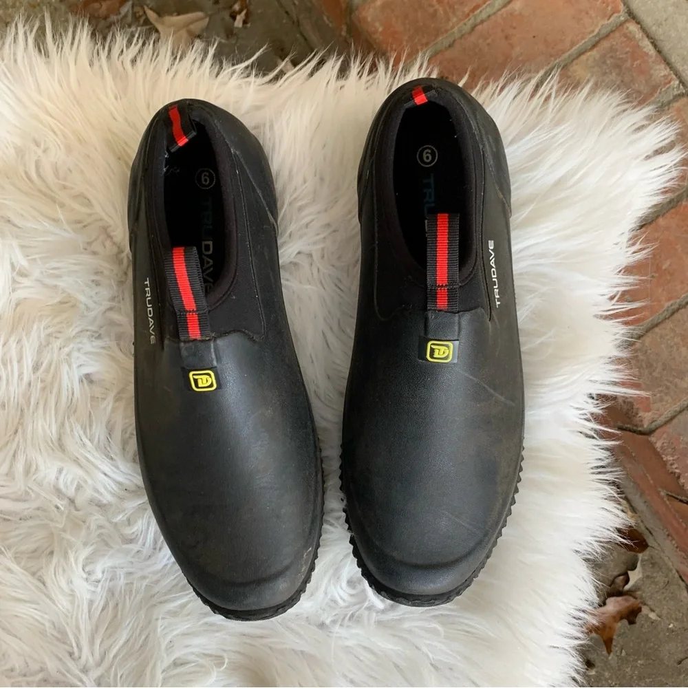 Waterproof Garden Shoes Men's Rain Boots Size 6